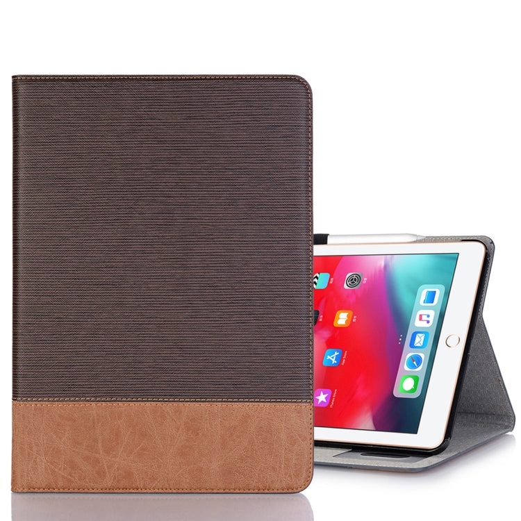 Étui à rabat horizontal en cuir PU à texture croisée pour iPad Air 11 2024 / iPad Pro 11 pouces (2018), avec support, emplacements pour cartes et portefeuille, pour iPad Air 11 2024 / iPad Pro 11 pouces (2018)