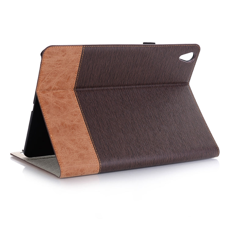 Étui à rabat horizontal en cuir PU à texture croisée pour iPad Air 11 2024 / iPad Pro 11 pouces (2018), avec support, emplacements pour cartes et portefeuille, pour iPad Air 11 2024 / iPad Pro 11 pouces (2018)