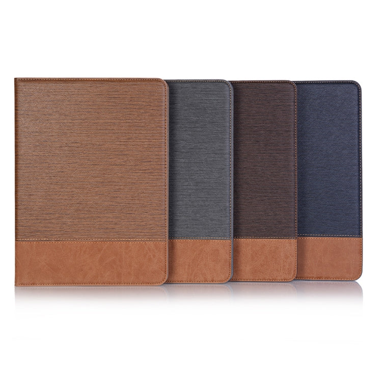 Étui à rabat horizontal en cuir PU à texture croisée pour iPad Air 11 2024 / iPad Pro 11 pouces (2018), avec support, emplacements pour cartes et portefeuille, pour iPad Air 11 2024 / iPad Pro 11 pouces (2018)