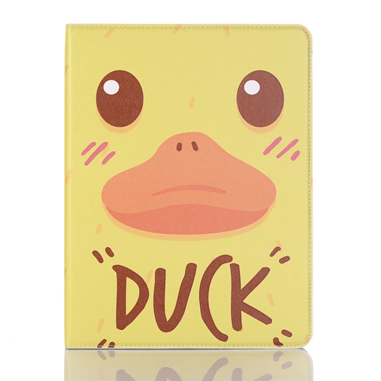 Duck Pattern Horizontal Flip Leather Case for iPad Air 11 2024 / iPad Pro 11 inch (2018),with Card Slots & Holder & Wallet & Photo Frame & Pen slot, For iPad Air 11 2024 / iPad Pro 11 inch (2018)