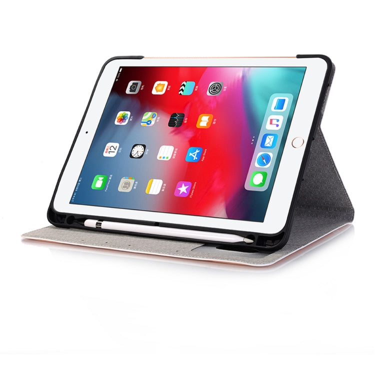 Étui à rabat horizontal en cuir motif ours pour iPad Air 11 2024 / iPad Pro 11 pouces (2018), avec emplacements pour cartes, support, portefeuille, cadre photo et emplacement pour stylo. Pour iPad Air 11 2024 / iPad Pro 11 pouces (2018)