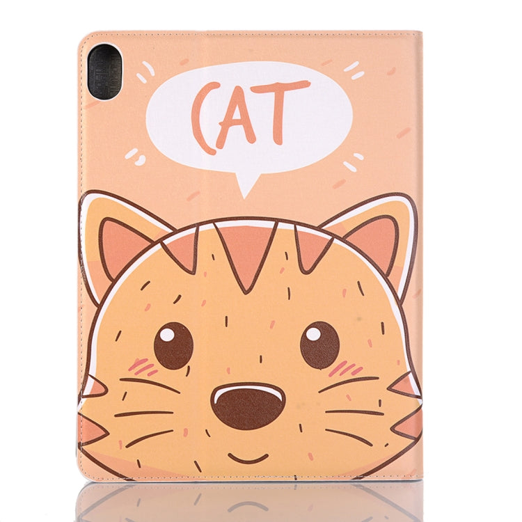 Cat Pattern Horizontal Flip Leather Case for iPad Air 11 2024 / iPad Pro 11 inch (2018),with Card Slots & Holder & Wallet & Photo Frame & Pen slot, For iPad Air 11 2024 / iPad Pro 11 inch (2018)