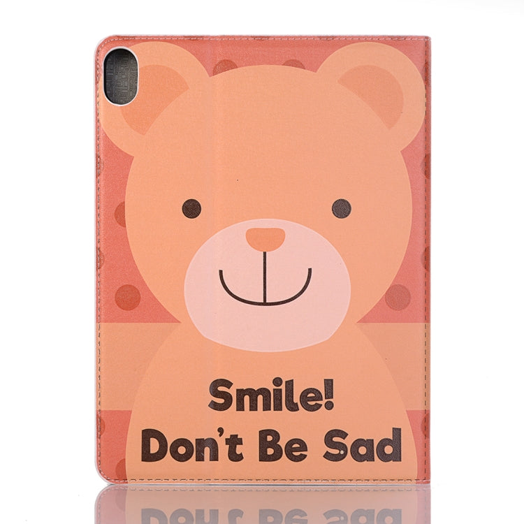Smile Bear Pattern Horizontal Flip Leather Case for iPad Air 11 2024 / iPad Pro 11 inch (2018),with Card Slots & Holder & Wallet & Photo Frame & Pen slot, For iPad Air 11 2024 / iPad Pro 11 inch (2018)