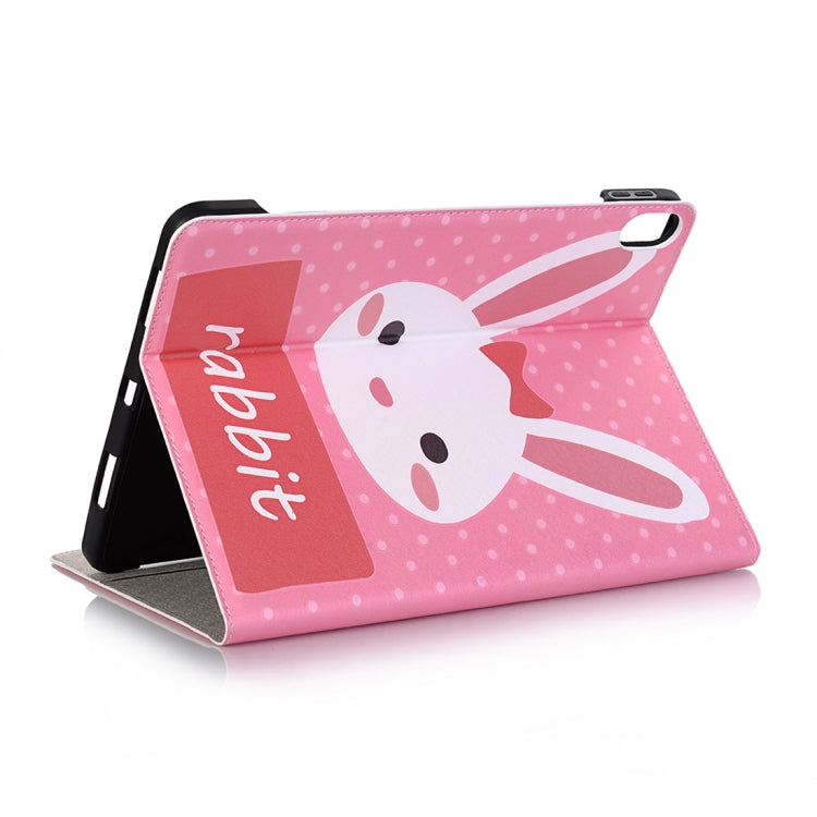 Rabbit Pattern Horizontal Flip Leather Case for iPad Air 11 2024 / iPad Pro 11 inch (2018),with Card Slots & Holder & Wallet & Photo Frame & Pen slot, For iPad Air 11 2024 / iPad Pro 11 inch (2018)  (One Rabbit)