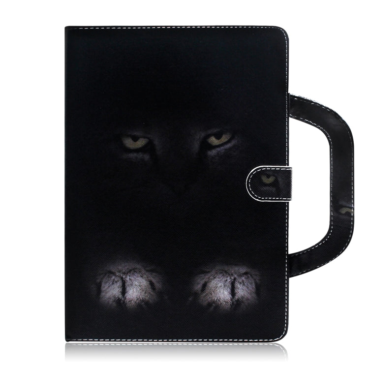 Cat Pattern Horizontal Flip Leather Case for iPad Mini(2019) / Mini 1 / 2 / 3 / 4, with Holder & Card Slot & Wallet, For iPad Mini(2019) / Mini 1 / 2 / 3 / 4