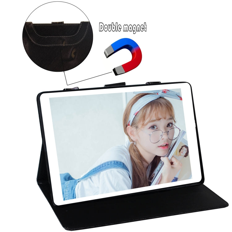 Cat Pattern Horizontal Flip Leather Case for iPad Mini(2019) / Mini 1 / 2 / 3 / 4, with Holder & Card Slot & Wallet, For iPad Mini(2019) / Mini 1 / 2 / 3 / 4