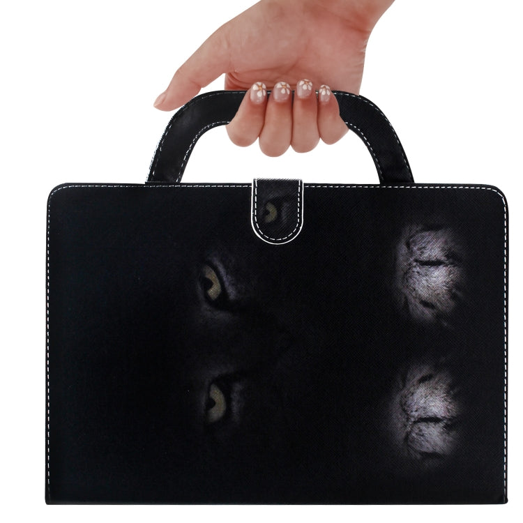 Cat Pattern Horizontal Flip Leather Case for iPad Mini(2019) / Mini 1 / 2 / 3 / 4, with Holder & Card Slot & Wallet, For iPad Mini(2019) / Mini 1 / 2 / 3 / 4
