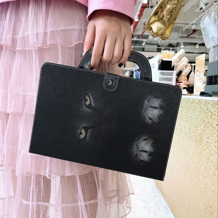 Cat Pattern Horizontal Flip Leather Case for iPad Mini(2019) / Mini 1 / 2 / 3 / 4, with Holder & Card Slot & Wallet, For iPad Mini(2019) / Mini 1 / 2 / 3 / 4