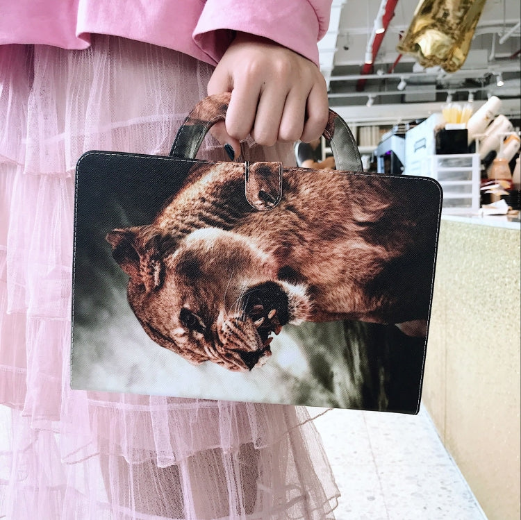 Lion Pattern Horizontal Flip Leather Case for iPad Pro 11 Inch (2018), with Holder & Card Slot & Wallet, For iPad Pro 11 Inch (2018)