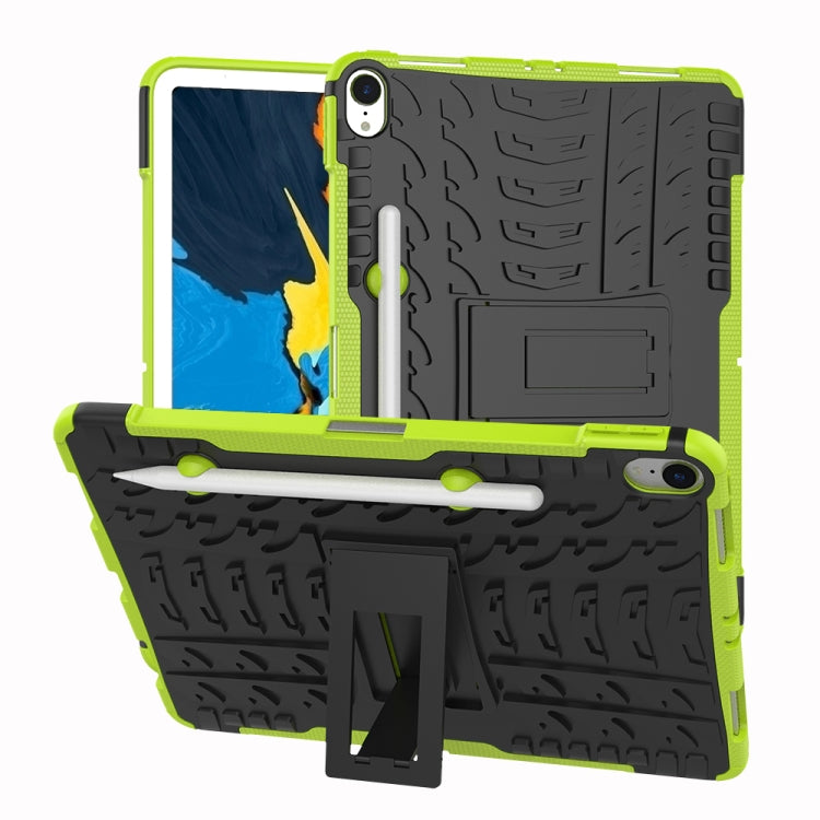 Tire Texture TPU+PC Shockproof Case for iPad Pro 11 inch (2018), with Holder & Pen Slot, For iPad Pro 11 inch (2018)