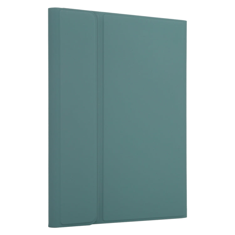 TG11B Detachable Bluetooth White Keyboard + Microfiber Leather Tablet Case for iPad Pro 11 inch (2020), with Pen Slot & Holder, White Keyboard