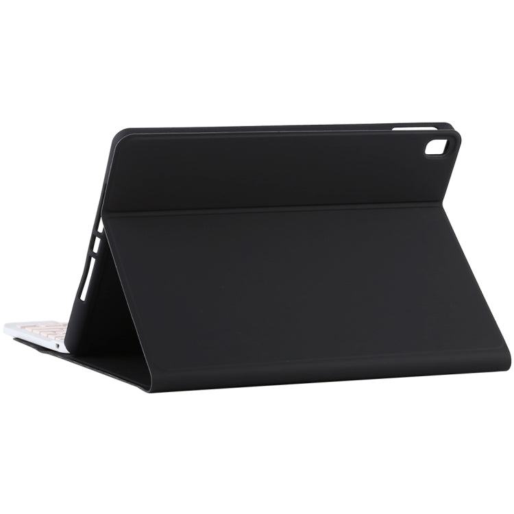 Clavier Bluetooth rose détachable TG11B + étui en cuir microfibre pour iPad Pro 11 pouces (2020), avec emplacement pour stylet et support, clavier rose