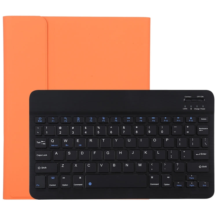 Clavier Bluetooth noir détachable TG11B + étui en cuir microfibre pour iPad Pro 11 pouces (2020), avec emplacement pour stylet et support, clavier noir