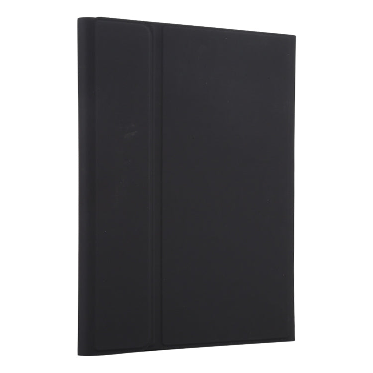 TG11BC Detachable Bluetooth Black Keyboard Microfiber Leather Tablet Case for iPad Pro 11 inch (2020), with Touchpad & Pen Slot & Holder, Black Keyboard