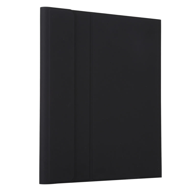 TG11BCS Detachable Bluetooth Black Keyboard Microfiber Leather Tablet Case for iPad Pro 11 inch (2020), with Backlight & Touchpad & Pen Slot & Holder, Black Keyboard