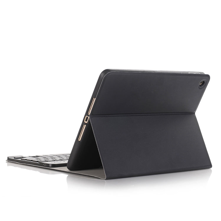 Étui en cuir ultra-fin avec clavier Bluetooth détachable pour iPad 10,2 pouces 2019, avec support et emplacement pour stylet, A102B Or, A102B Bleu, A102B Or rose, A102B Noir