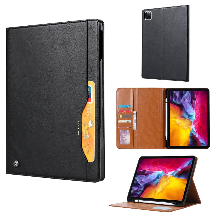 Knead Skin Texture Horizontal Flip Leather Case for iPad Pro 11 inch 2018, with Photo Frame & Holder & Card Slots & Wallet & Pen Slot, For iPad Pro 11 inch 2018