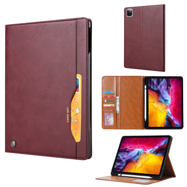 Knead Skin Texture Horizontal Flip Leather Case for iPad Pro 11 inch 2018, with Photo Frame & Holder & Card Slots & Wallet & Pen Slot, For iPad Pro 11 inch 2018