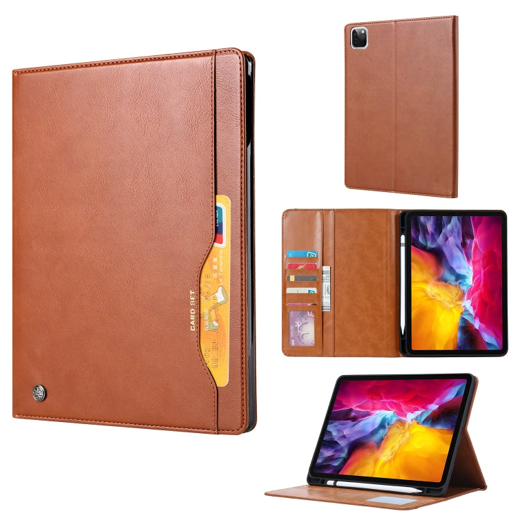 Knead Skin Texture Horizontal Flip Leather Case for iPad Pro 11 inch 2018, with Photo Frame & Holder & Card Slots & Wallet & Pen Slot, For iPad Pro 11 inch 2018
