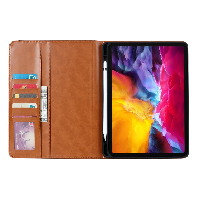 Knead Skin Texture Horizontal Flip Leather Case for iPad Pro 11 inch 2018, with Photo Frame & Holder & Card Slots & Wallet & Pen Slot, For iPad Pro 11 inch 2018