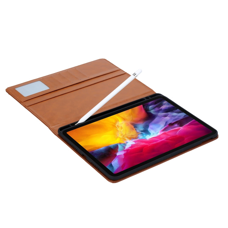 Knead Skin Texture Horizontal Flip Leather Case for iPad Pro 11 inch 2018, with Photo Frame & Holder & Card Slots & Wallet & Pen Slot, For iPad Pro 11 inch 2018