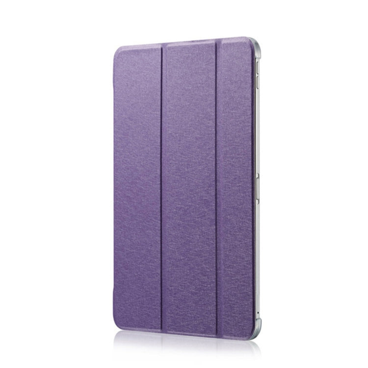 Silk Texture Horizontal Flip Ultra-thin Double-sided Clip Magnetic PU Leather Case for iPad Pro 11 inch (2018), with Three-folding Holder & Sleep / Wake-up Function, For iPad Pro 11 inch (2018)