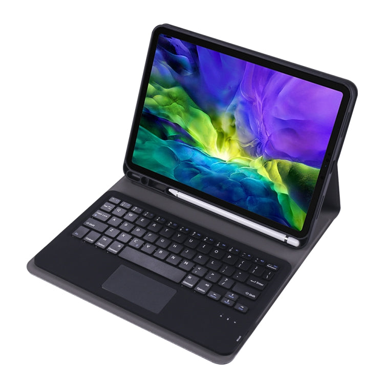 Étui clavier Bluetooth ultra-fin A11B-A 2020 en ABS pour iPad Pro 11 (2022/2021/Air4/Air5), avec pavé tactile, emplacement pour stylet et support, pour iPad Pro 11 pouces (2020)