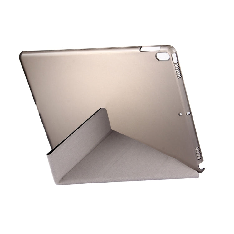 For iPad Pro 10.5 inch Silk Texture Horizontal Deformation Flip Leather Case with 4-folding Holder & Sleep / Wake-up, For iPad Pro 10.5 inch with 4-folding Holder & Sleep / Wake-up, For iPad Pro 10.5, For iPad Pro 10.5 inch�����������������������������...