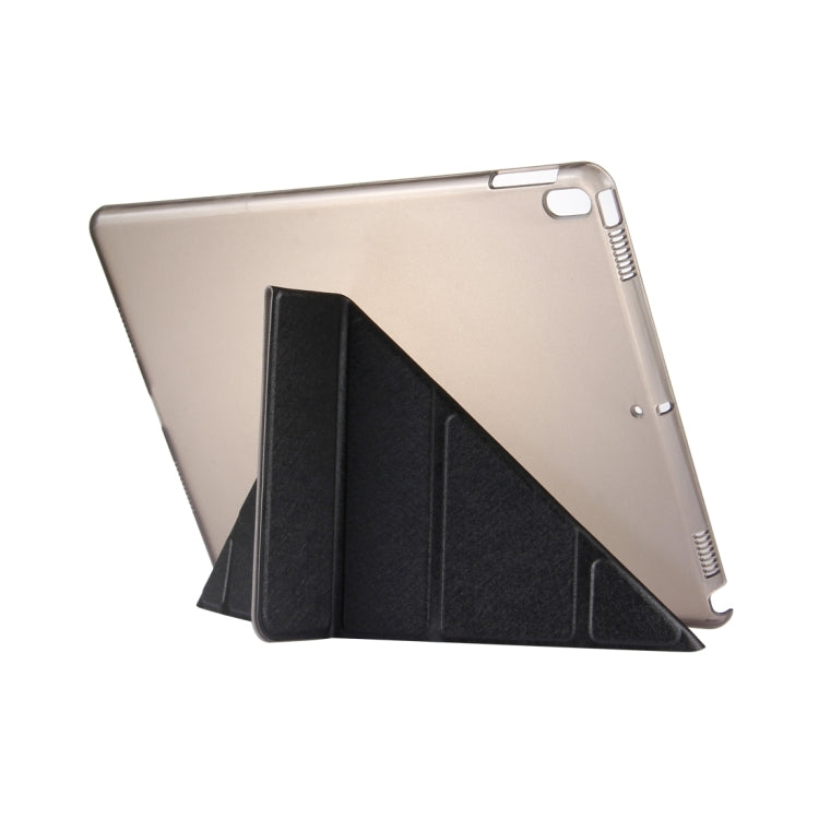 For iPad Pro 10.5 inch Silk Texture Horizontal Deformation Flip Leather Case with 4-folding Holder & Sleep / Wake-up, For iPad Pro 10.5 inch with 4-folding Holder & Sleep / Wake-up, For iPad Pro 10.5, For iPad Pro 10.5 inch�����������������������������...