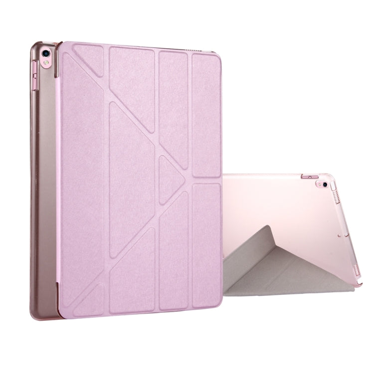 For iPad Pro 10.5 inch Silk Texture Horizontal Deformation Flip Leather Case with 4-folding Holder & Sleep / Wake-up, For iPad Pro 10.5 inch with 4-folding Holder & Sleep / Wake-up, For iPad Pro 10.5, For iPad Pro 10.5 inch�����������������������������...