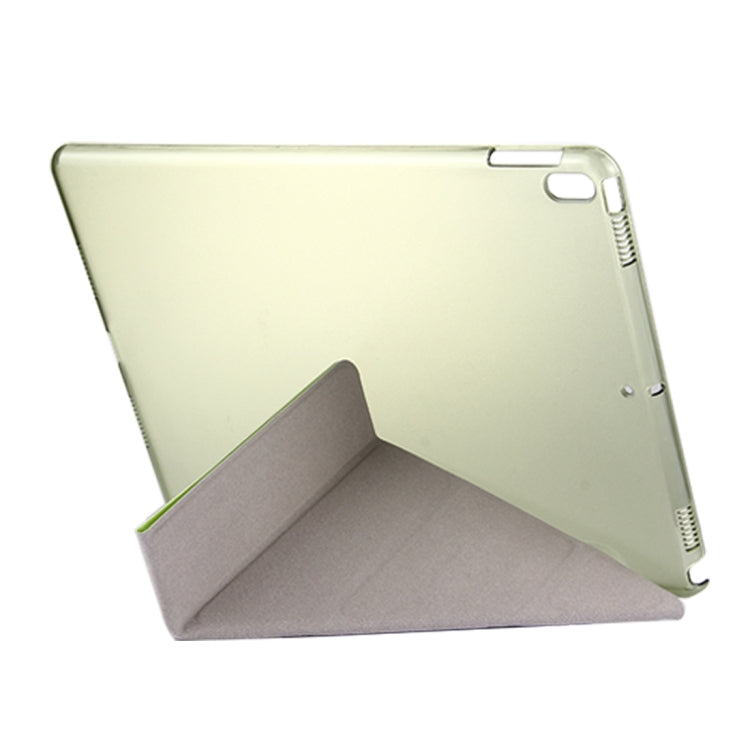 For iPad Pro 10.5 inch Silk Texture Horizontal Deformation Flip Leather Case with 4-folding Holder & Sleep / Wake-up, For iPad Pro 10.5 inch, For iPad Pro 10.5 inch 4-folding, For iPad Pro 10.5 inch with 4-folding Holder & Sleep / Wake-up              ...