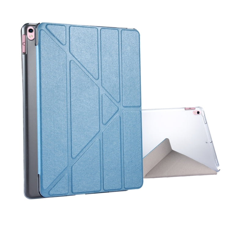 For iPad Pro 10.5 inch Silk Texture Horizontal Deformation Flip Leather Case with 4-folding Holder & Sleep / Wake-up, For iPad Pro 10.5 inch with 4-folding Holder & Sleep / Wake-up, For iPad Pro 10.5, For iPad Pro 10.5 inch�����������������������������...