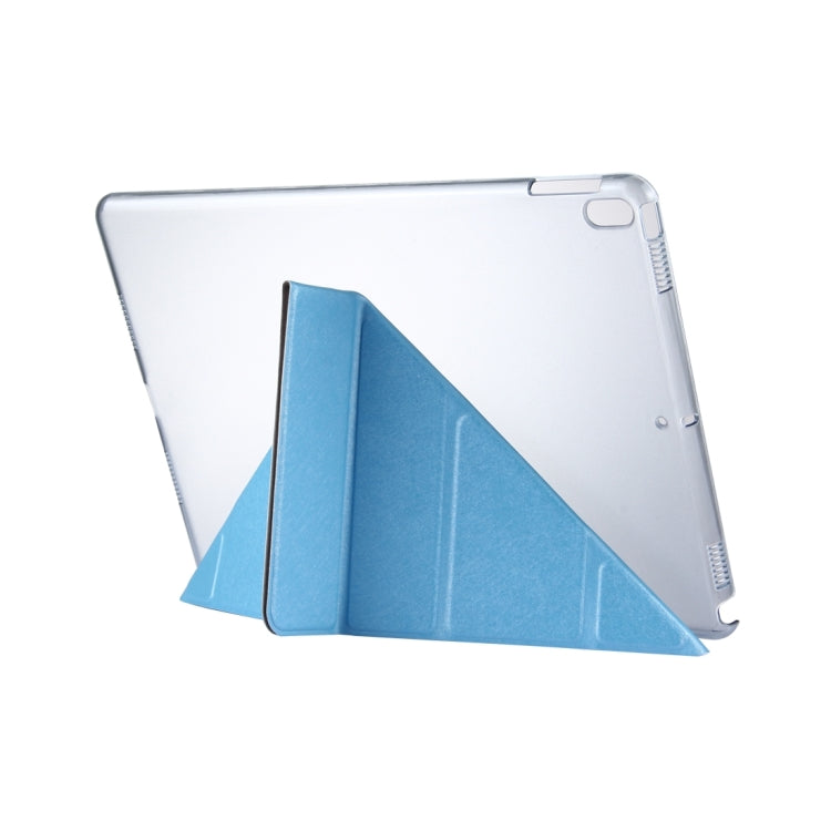 For iPad Pro 10.5 inch Silk Texture Horizontal Deformation Flip Leather Case with 4-folding Holder & Sleep / Wake-up, For iPad Pro 10.5 inch 4-folding, For iPad Pro 10.5 inch with 4-folding Holder & Sleep / Wake-up, For iPad Pro 10.5 inch              ...
