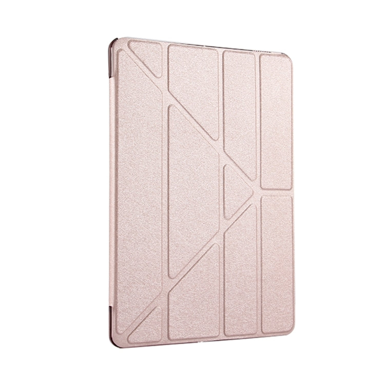 For iPad Pro 10.5 inch Silk Texture Horizontal Deformation Flip Leather Case with 4-folding Holder & Sleep / Wake-up, For iPad Pro 10.5 inch, For iPad Pro 10.5 inch 4-folding, For iPad Pro 10.5 inch with 4-folding Holder & Sleep / Wake-up              ...