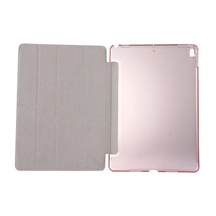 For iPad Pro 10.5 inch Silk Texture Horizontal Deformation Flip Leather Case with 4-folding Holder & Sleep / Wake-up, For iPad Pro 10.5 inch, For iPad Pro 10.5 inch 4-folding, For iPad Pro 10.5 inch with 4-folding Holder & Sleep / Wake-up              ...