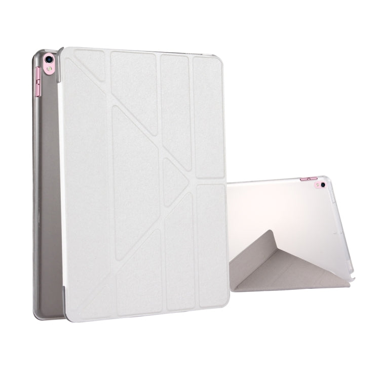 For iPad Pro 10.5 inch Silk Texture Horizontal Deformation Flip Leather Case with 4-folding Holder & Sleep / Wake-up, For iPad Pro 10.5 inch with 4-folding Holder & Sleep / Wake-up, For iPad Pro 10.5, For iPad Pro 10.5 inch�����������������������������...