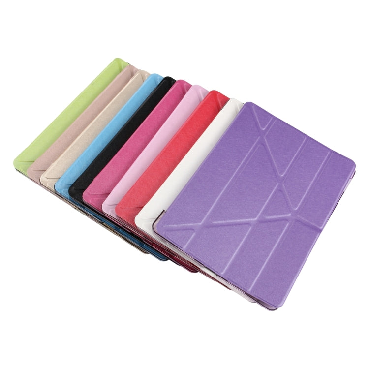 For iPad Pro 10.5 inch Silk Texture Horizontal Deformation Flip Leather Case with 4-folding Holder & Sleep / Wake-up, For iPad Pro 10.5 inch with 4-folding Holder & Sleep / Wake-up, For iPad Pro 10.5, For iPad Pro 10.5 inch�����������������������������...