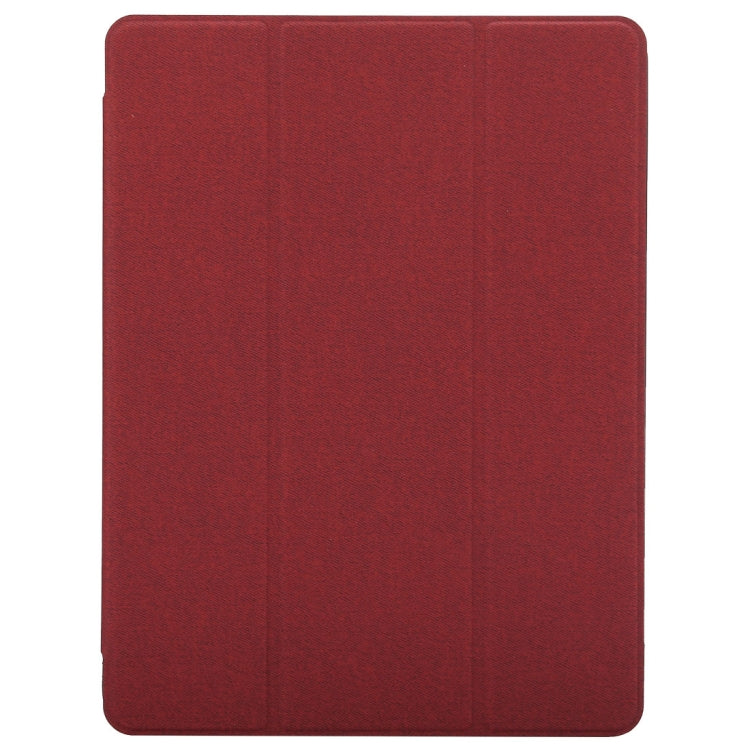 Cloth Texture Pattern Horizontal Flip Leather Case for iPad Pro 10.5 inch ,with Three-folding Holder & Pen Slots , For iPad Pro 10.5, For  iPad Pro 10.5
