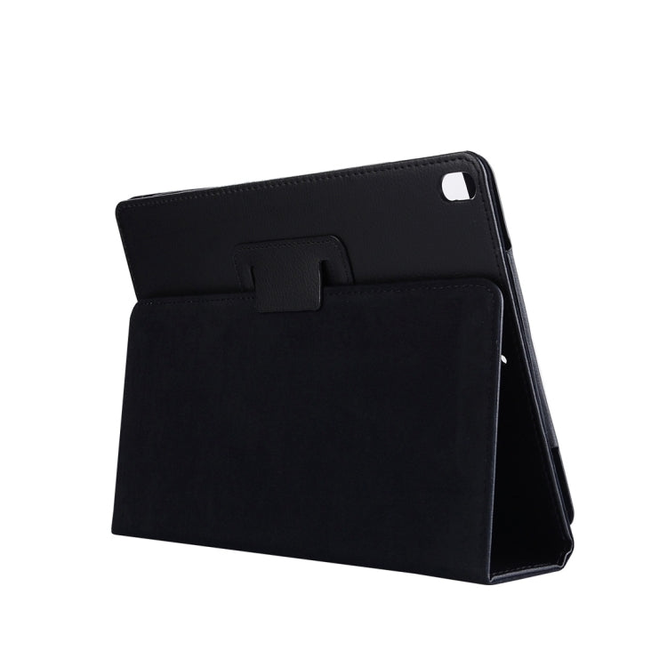 For iPad Pro 10.5 inch Litchi Texture 2-fold Horizontal Flip Leather Case with Holder