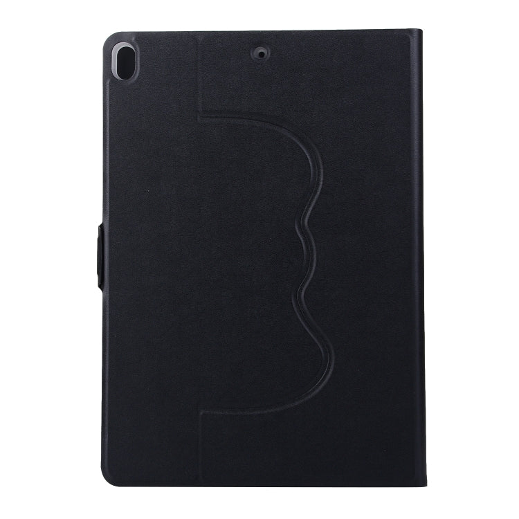 Horizontal Flip Solid Color Elastic Force Leather Case with 360 Degrees Rotation Holder for iPad Pro 10.5 inch