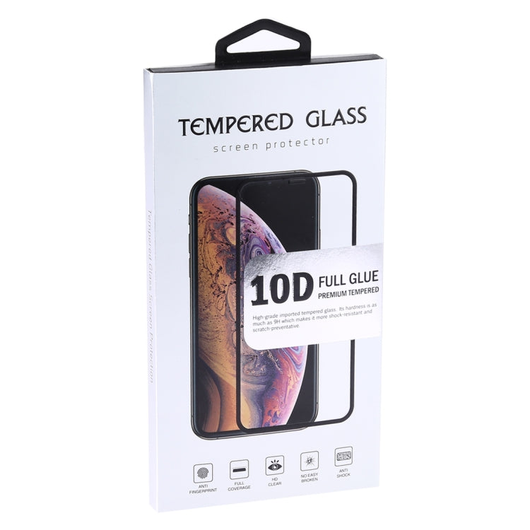 For iPhone XS Max 9H  Explosion-proof Full Glue Full Screen Tempered Glass Film