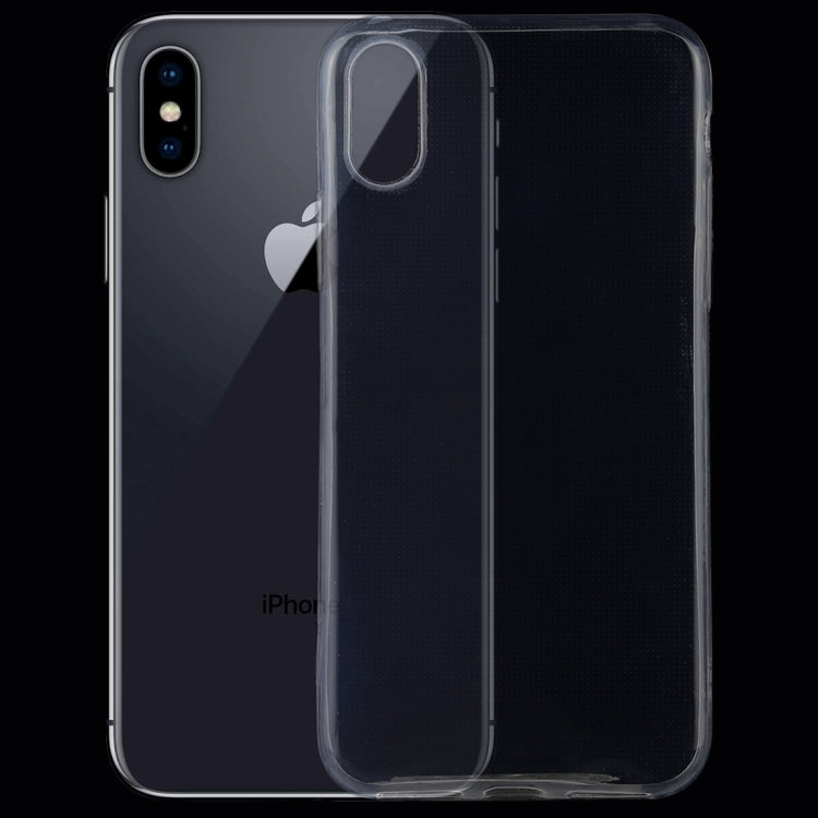 For iPhone X / XS TPU Ultra-thin Transparent Case, iPhone X / XS (U)