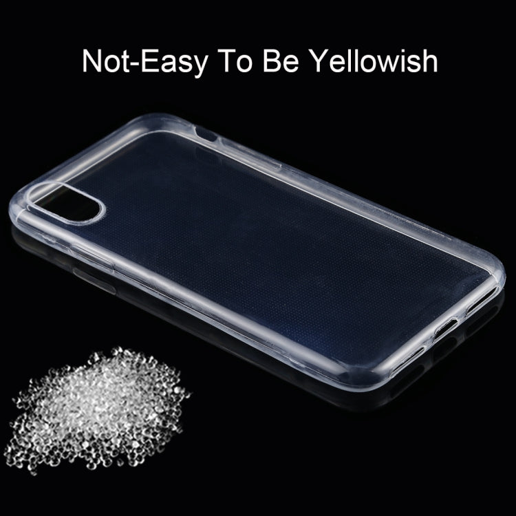 For iPhone X / XS TPU Ultra-thin Transparent Case, iPhone X / XS (U)