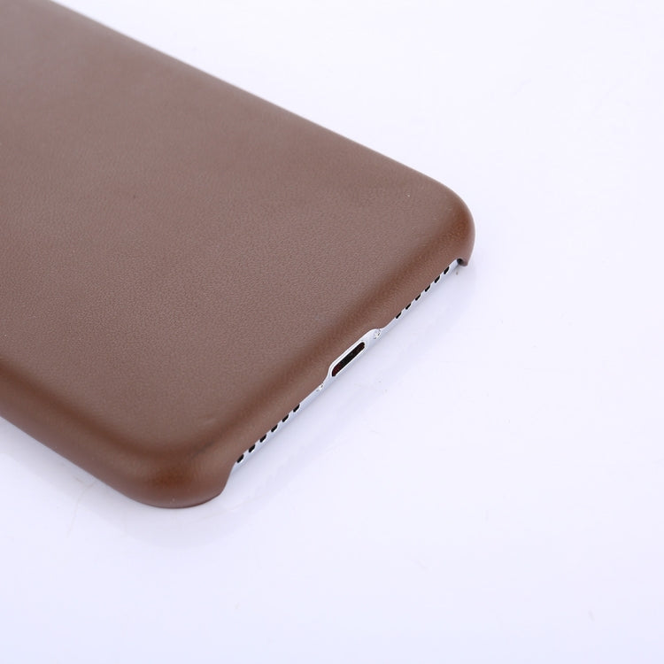 For iPhone X / XS Drop-proof PU Protective Case Back Cover