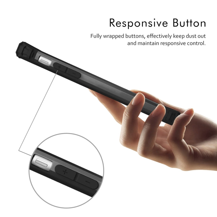 For iPhone X / XS Diamond Series Electroplating PC +  Silicone Protective Case, For iPhone X