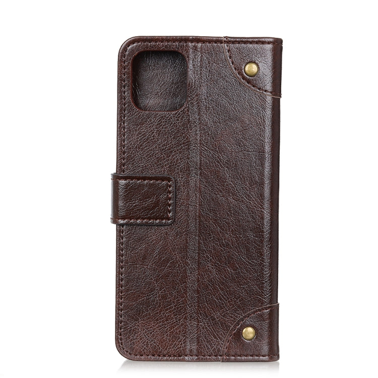 For iPhone 11 Pro Copper Buckle Nappa Texture Horizontal Flip Leather Case, with Holder & Card Slots & Wallet, For XI (2019)