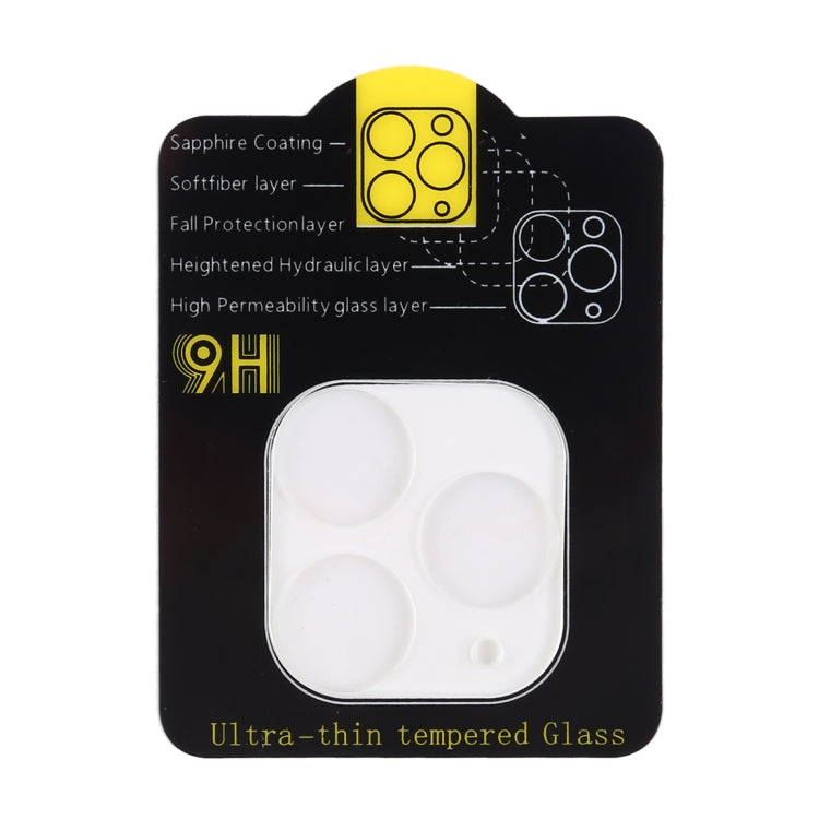For iPhone 11 Pro 9H 2.5D Rear Camera Lens Tempered Glass Film, For iPhone 11 Pro