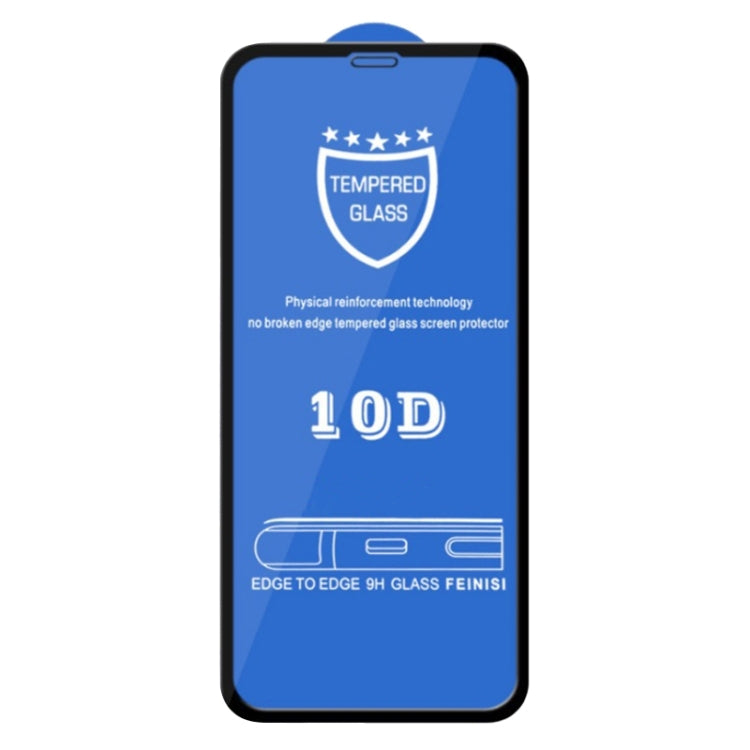 For iPhone 11 Pro / XS / X 9H 10D Full Screen Tempered Glass Screen Protector
