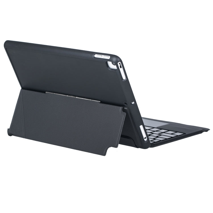 Étui en cuir avec clavier Bluetooth et rétroéclairage tactile pour iPad 10.2 2021/2020/2019 / Air 3 10.5/Pro 10.5, T102-AS