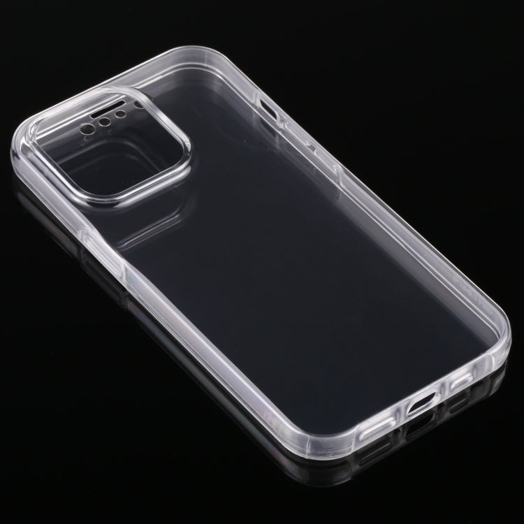 For iPhone 13 Pro PC+TPU Ultra-Thin Double-Sided All-Inclusive Transparent Case, For iPhone 13 Pro